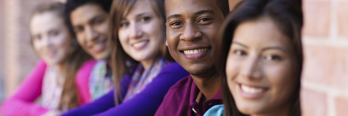 Photo: College Students Smiling